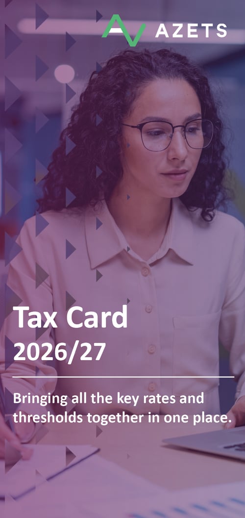 Tax Card 2026-27 Tax Card 2026-27